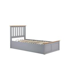 Birlea Phoenix Ottoman Storage Bed Frame in Grey - Size: Double - thumbnail 7