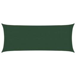 Berkfield Home Sunshade Sail 160 g/m¬≤ Dark Green 2x5 m HDPE - thumbnail 2