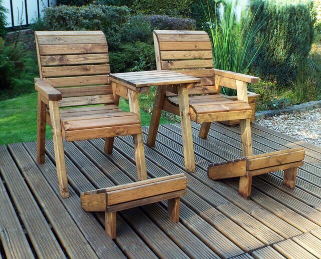 Charles Taylor Trading Deluxe Lounger Set (Straight) in Brown