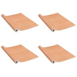 Berkfield Home Self-adhesive Furniture Films 2 pcs Japanese Oak 500x90 cm PVC in Beige