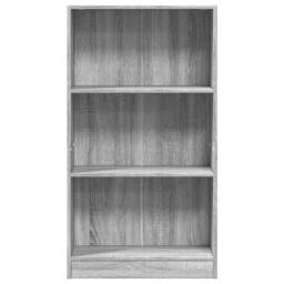 Berkfield Home Bookcase Grey Sonoma 60x24x109 cm Engineered Wood - Size: 60 x 24 x 109 cm - thumbnail 4