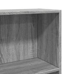 Berkfield Home Bookcase Grey Sonoma 60x24x109 cm Engineered Wood - Size: 60 x 24 x 109 cm - thumbnail 7
