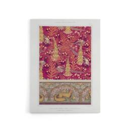 "Artery8 Flowers Pheasants Foxes Patterns Canvas Wall Art Print Verneuil - Size: W18"" x H24""" - thumbnail 1