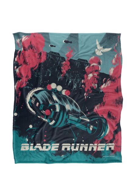 Warner Bros. Blade Runner Skinner Silky Touch Super Soft Throw Blanket 152 X 127 cm in White - image 1