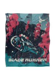 Warner Bros. Blade Runner Skinner Silky Touch Super Soft Throw Blanket 152 X 127 cm in White - thumbnail 1