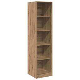 Berkfield Home Wardrobe Artisian Oak 50x50x200 cm Engineered Wood in Brown - Size: 50 x 50 x 200 cm - thumbnail 1