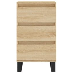 Berkfield Home Sideboard Sonoma Oak 40x35x70 cm Engineered Wood in Brown - Size: 40 x 35 x 70 cm - thumbnail 5