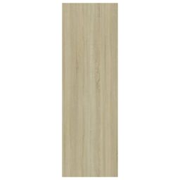 Berkfield Home Bookshelf Sonoma Oak 40x24x75 cm Engineered Wood in Brown - Size: 40 x 24 x 75 cm - thumbnail 5