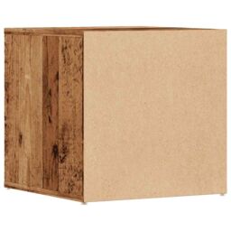 Berkfield Home Box Drawer Old Wood 40.5x40x40 cm Engineered Wood in Brown - thumbnail 6