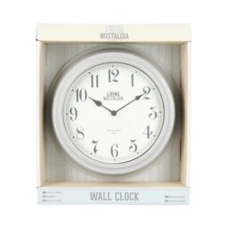 Living Nostalgia French Grey Wall Clock - thumbnail 6