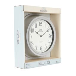 Living Nostalgia French Grey Wall Clock - thumbnail 5