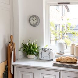 Living Nostalgia French Grey Wall Clock - thumbnail 2