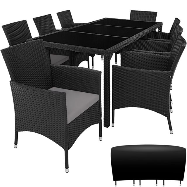 tectake Garden Furniture Set Almansa in Bronze - Size: XL - image 1