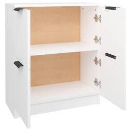 Berkfield Home Sideboard White 60x30x70 cm Engineered Wood - Size: 60 x 30 x 70 cm - thumbnail 7