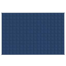 Berkfield Home Weighted Blanket Blue 122x183 cm 5 kg Fabric - thumbnail 3
