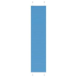 Berkfield Home Pleated Blind Blue 50x200 cm Fabric Width 49.4 cm Polyester - thumbnail 1