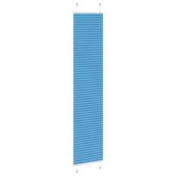 Berkfield Home Pleated Blind Blue 50x200 cm Fabric Width 49.4 cm Polyester - thumbnail 4