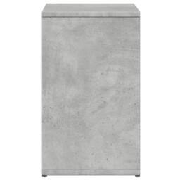 Berkfield Home Side Tables 2 pcs Concrete Grey 50x30x50 cm Engineered Wood - Size: 50 x 30 x 50 cm - thumbnail 7
