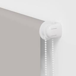 Berkfield Home Shower Roller Blind 130x240 cm Fabric Width 126 cm in Grey - thumbnail 9