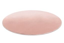 RugsX Lindo Rug in Pink - Size: 100 cm diameter - thumbnail 4