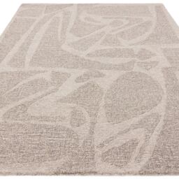 The Rug Shop UK Grey Wool Modern Abstract Easy To Clean Area Rug - Size: 200 cm x 290 cm - thumbnail 3