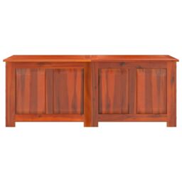 Berkfield Home Storage Chest with Lid Brown Solid Wood Acacia - thumbnail 4