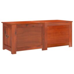 Berkfield Home Storage Chest with Lid Brown Solid Wood Acacia - thumbnail 6