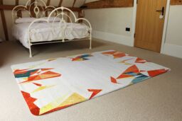 Benjamin Tate Design Autumn Geometric Rug in Natural - Size: Large - thumbnail 3