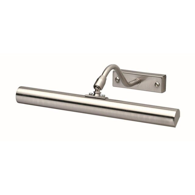 Netlighting Picture 2 Light Wall Light 2 X 25W G9 Brushed Nickel in Grey