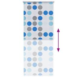 Berkfield Home Shower Roller Blind 80x240 cm Circle - thumbnail 5