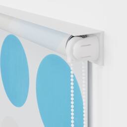 Berkfield Home Shower Roller Blind 80x240 cm Circle - thumbnail 7