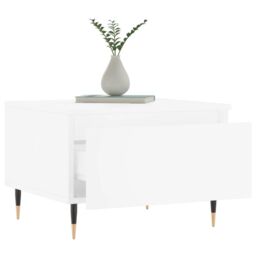 Berkfield Home Coffee Tables 2 pcs White 50x46x35 cm Engineered Wood - Size: 50 x 46 x 35 cm - thumbnail 4
