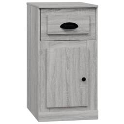 Berkfield Home Side Cabinet with Drawer Grey Sonoma 40x50x75 cm Engineered Wood - Size: 40 x 50 x 75 cm - thumbnail 3
