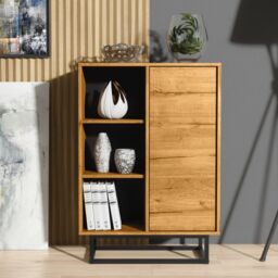 Mex Furniture LTD Sideboard 100cm Loft / Industrial in Brown - thumbnail 2