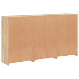 Berkfield Home Sideboard with LED Lights Sonoma Oak 181.5x37x100 cm in Brown - thumbnail 8