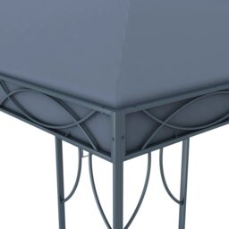 Berkfield Home Gazebo 300x300 cm Anthracite in Black - thumbnail 3