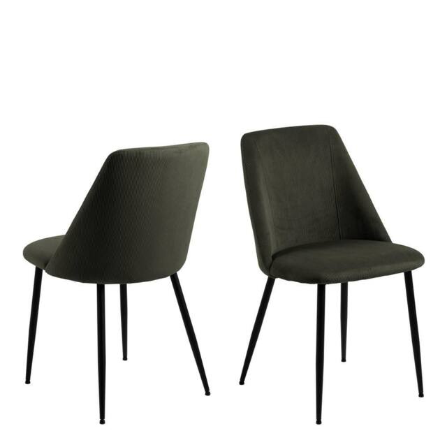 Furniture To Go Ines Dining chair in Olive Green Set of 4 - image 1