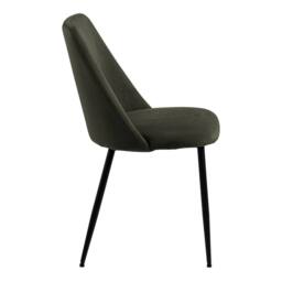 Furniture To Go Ines Dining chair in Olive Green Set of 4 - thumbnail 3