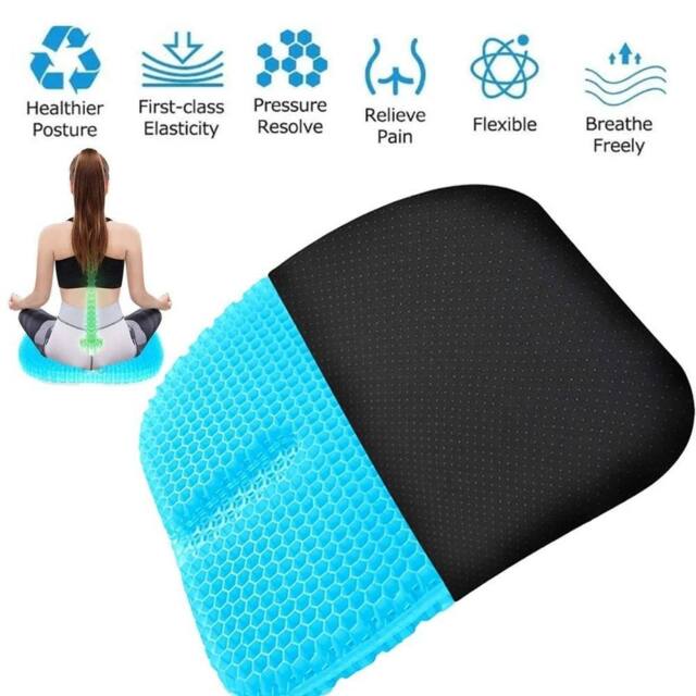 KORVIXA Breathable Gel Seat Cushion in Blue - Size: 100 cm x 190 cm - image 1