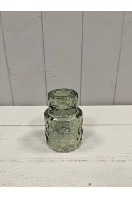 KDMD Large Vintage Green Textured Candle Holder - image 1