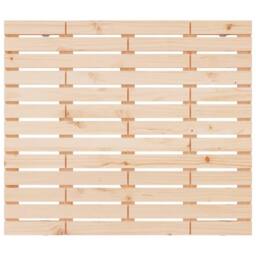 Berkfield Home Wall Headboard 96x3x91.5 cm Solid Wood Pine in Light Tan - thumbnail 4