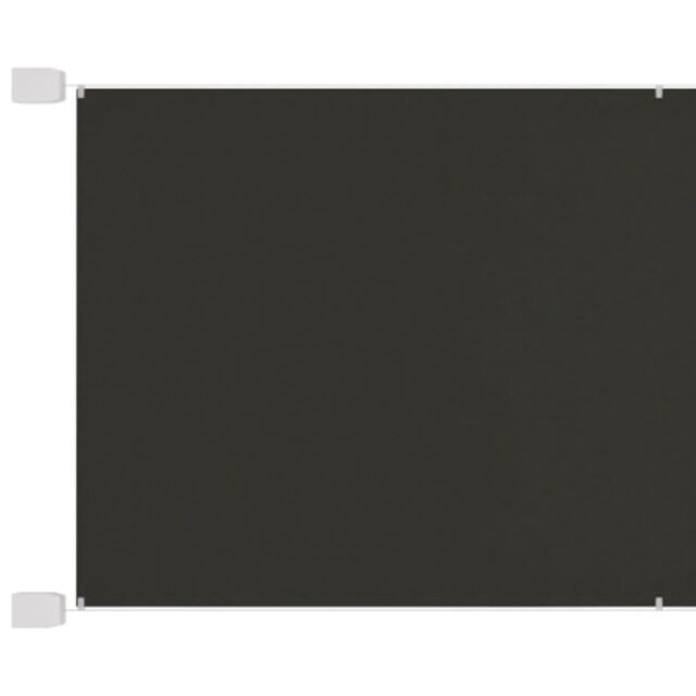 Berkfield Home Vertical Awning Anthracite 140x420 cm Oxford Fabric in Black - image 1