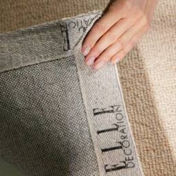 THE RUGS Puristic Fine Boucle Wool Rug Knots Textured Living Room Rug in Light Beige - Size: 140 cm x 200 cm - thumbnail 8