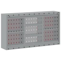 Berkfield Home Tool Cabinet Wall-Mounted with Pegboard Red 100x20x55 cm Steel - Size: 100 x 20 x 55 cm - thumbnail 8