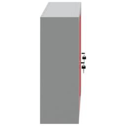 Berkfield Home Tool Cabinet Wall-Mounted with Pegboard Red 100x20x55 cm Steel - Size: 100 x 20 x 55 cm - thumbnail 7