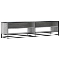 Berkfield Home TV Cabinet Grey Sonoma 180.5x40x46 cm Engineered Wood - thumbnail 1