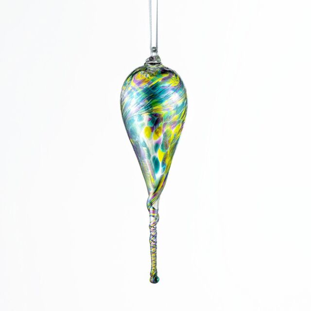 Sienna Glass 16cm Friendship Droplet Mermaid in Green - image 1