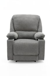 More4Homes Sydney 1+2 Seater Fabric Manual Recliner Sofa Set in Grey - thumbnail 5
