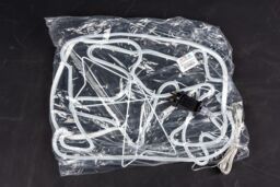 Shatchi Reindeer with Sleigh Neon Effect Rope Light Silhouette Double Side 90 Cool White LEDs - thumbnail 6