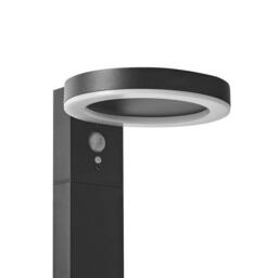 Wyld and Coco Solar LED Bollard 50cm Black - Motion Sensor - thumbnail 6